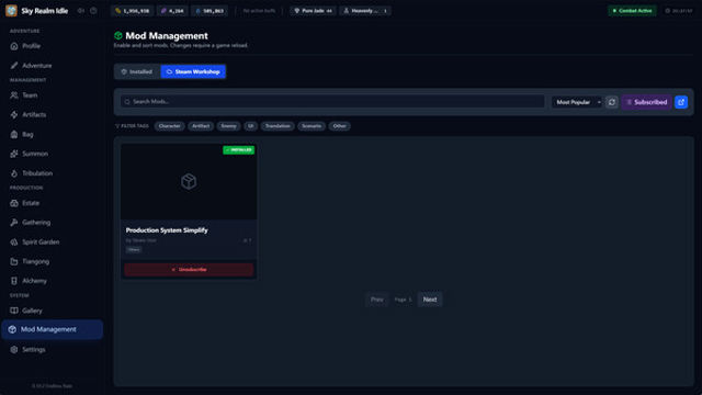 Hình ảnh trong game Sky Realm Idle-TENOKE