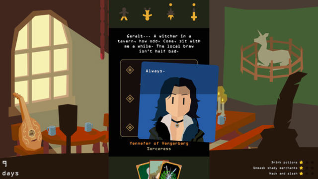 Hình ảnh trong game Reigns The Witcher-GOG