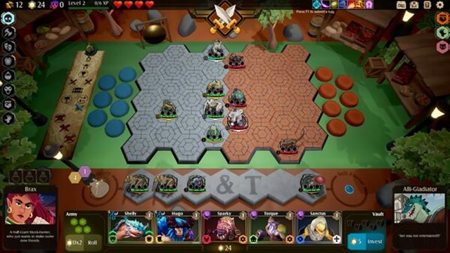 Hình ảnh trong game Tales and Tactics-TENOKE