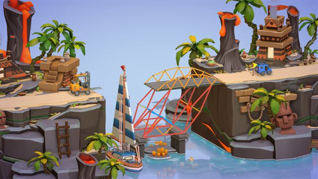 Hình ảnh trong game Poly Bridge 3 v1.5.4-P2P
