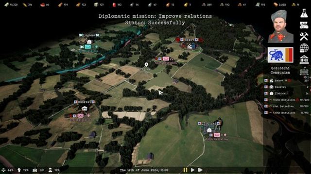 Hình ảnh trong game Total Conflict Resistance v0.94.1 Early Access