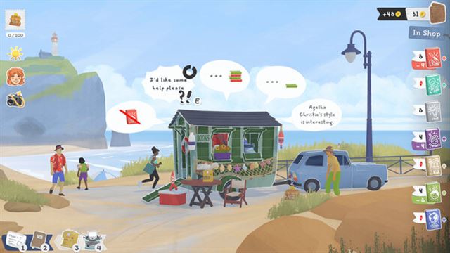 Hình ảnh trong game Tiny Bookshop-GoldBerg