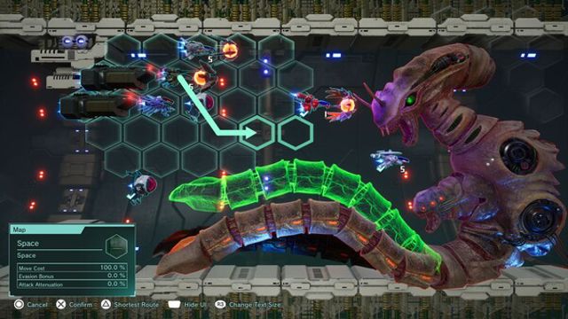 Hình ảnh trong game R-Type Tactics I and II Cosmos-RUNE