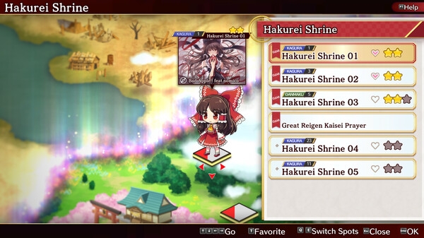 Hình ảnh trong game Touhou Danmaku Kagura Phantasia Lost v1.6.2-P2P