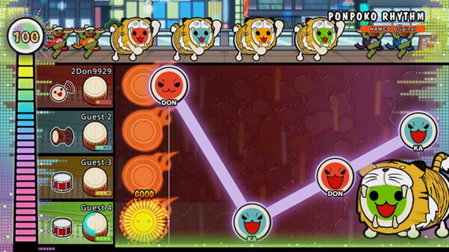 Hình ảnh trong game Taiko no Tatsujin Rhythm Festival v1.1.2-P2P