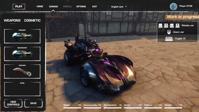 Hình ảnh trong game War of Wheels Early Access