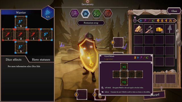 Hình ảnh trong game Sigilfarer A Dice-Rolling Roguelite-GoldBerg