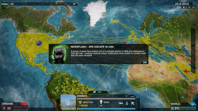 Hình ảnh trong game Plague Inc Evolved v1.24.0.4-P2P