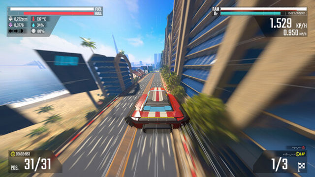 Hình ảnh trong game XF Extreme Formula-TENOKE