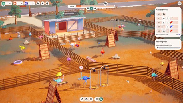 Hình ảnh trong game Ostrich Farm-TENOKE