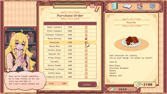 Hình ảnh trong game Kemono Teatime-TENOKE