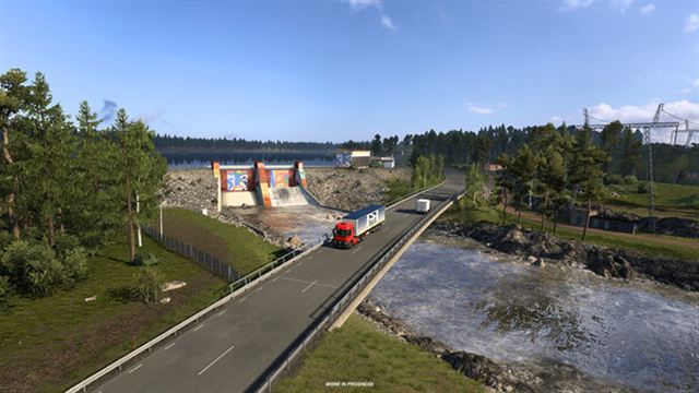 Hình ảnh trong game Euro Truck Simulator 2 Nordic Horizons-RUNE