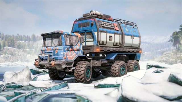 Hình ảnh trong game Expeditions A MudRunner Game Icy Shores-RUNE