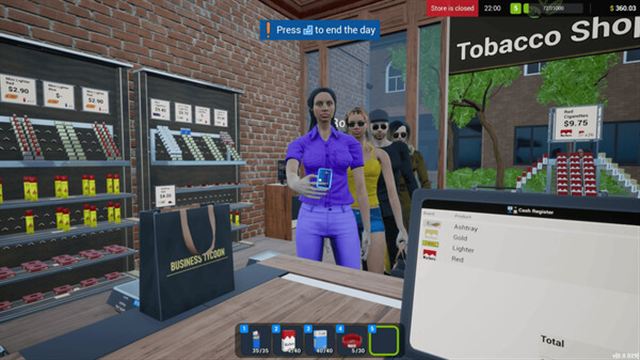 Hình ảnh trong game Tobacco Shop Simulator-TENOKE