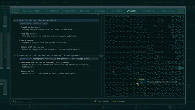 Hình ảnh trong game Caves of Qud-TENOKE