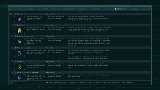 Hình ảnh trong game Caves of Qud-TENOKE