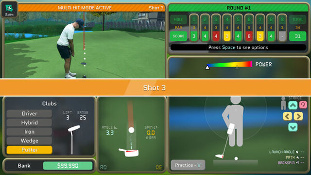 Hình ảnh trong game Normal Golf Game-GoldBerg