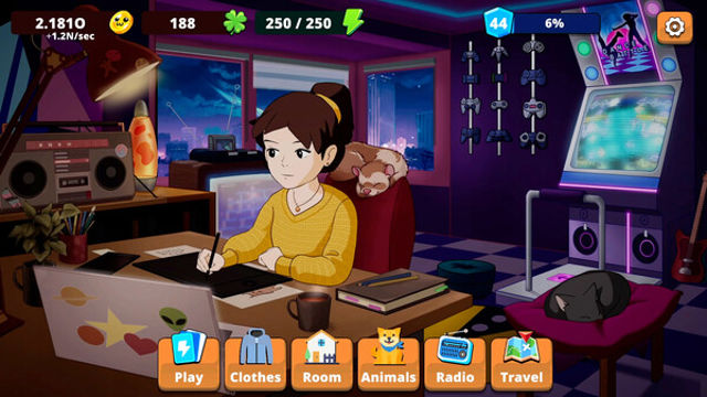 Hình ảnh trong game Comfy Girl Lofi Companion-TENOKE