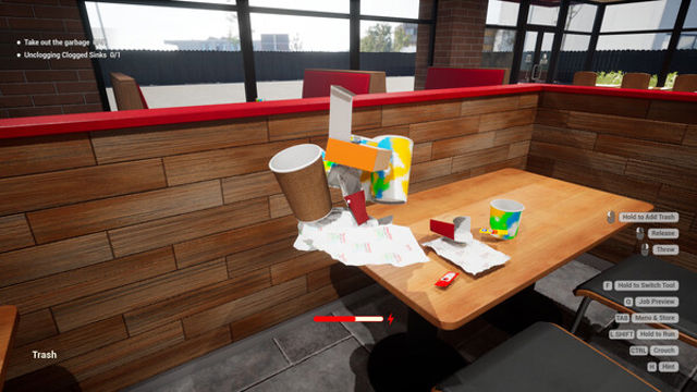 Hình ảnh trong game Cleaning Simulator-TENOKE