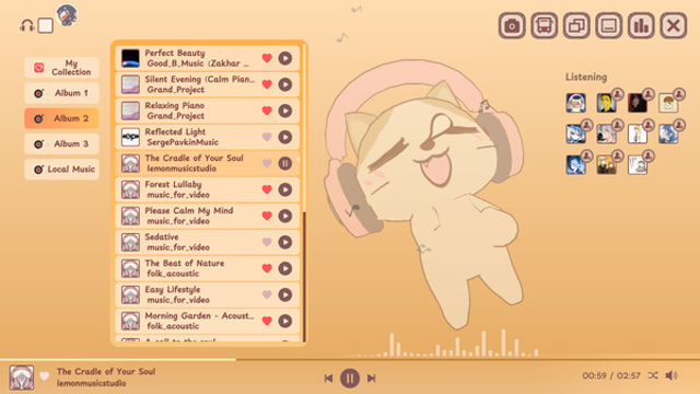 Hình ảnh trong game NoSlack Pets Lo-Fi Paws-TENOKE