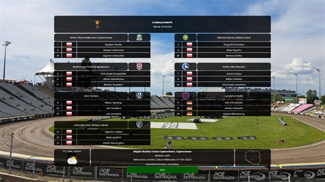 Hình ảnh trong game Speedway Club Manager 25-TENOKE