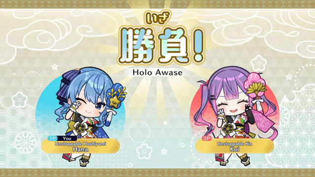 Hình ảnh trong game hololive Holos Hanafuda HS And Tokoyami Towa-TENOKE