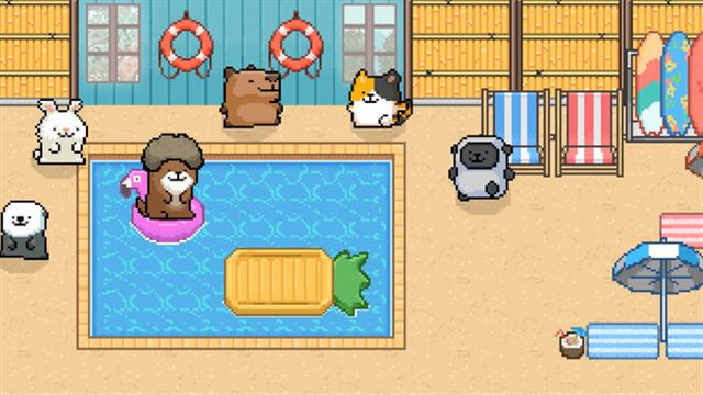 Hình ảnh trong game Malteses Fluffy Onsen Summer-TENOKE