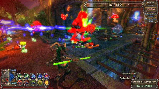 Hình ảnh trong game Dungeon Defenders Warden Hero-TENOKE