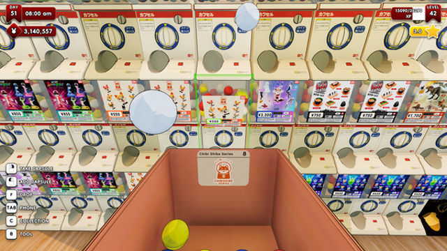 Hình ảnh trong game Gacha Capsule Shop Simulator Akihabara Early Access