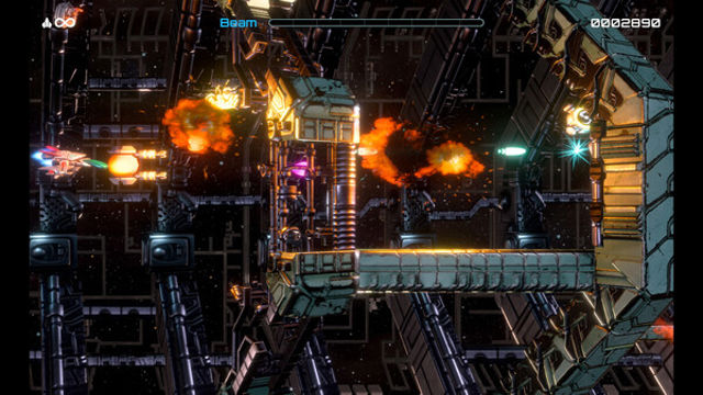 Hình ảnh trong game R-Type Dimensions III-P2P