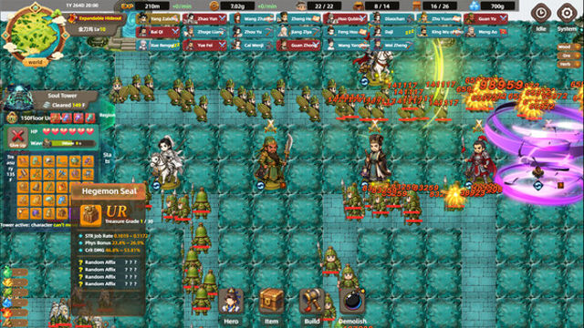 Hình ảnh trong game Bandit Simulator TD-GoldBerg