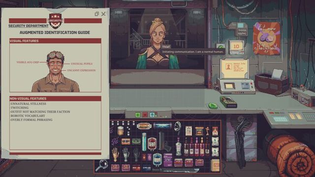 Hình ảnh trong game Probably Stolen Cyberpunk Shopkeeper Sim-TENOKE