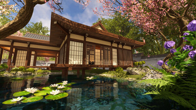 Hình ảnh trong game House Flipper 2 Sakura-RUNE