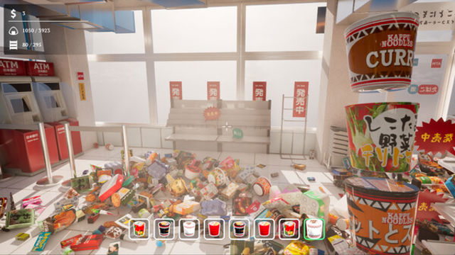 Hình ảnh trong game Konbini Cleanup-GoldBerg