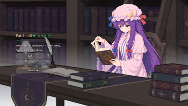 Hình ảnh trong game Touhou Bansho Cards-TENOKE