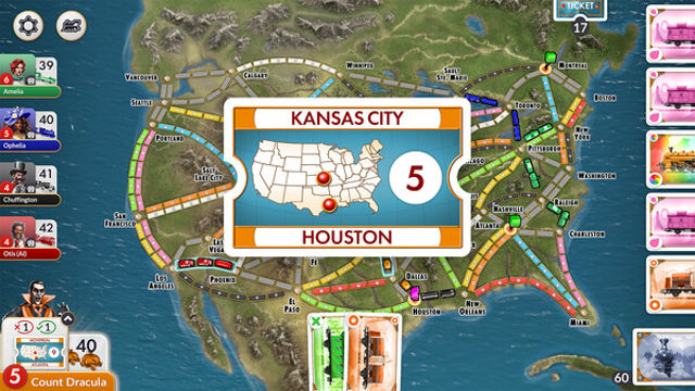 Hình ảnh trong game Ticket to Ride Spooktacular Bundle-TENOKE