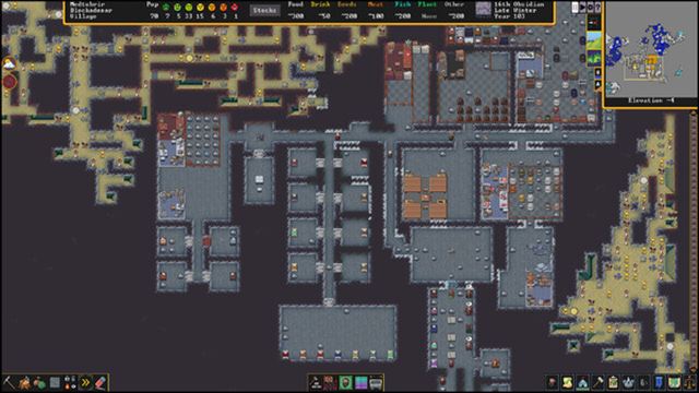 Hình ảnh trong game Dwarf Fortress v50.15-P2P
