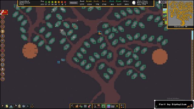 Hình ảnh trong game Dwarf Fortress v50.15-P2P
